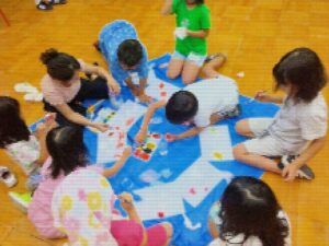 イングリッシュデイキャンプの様子